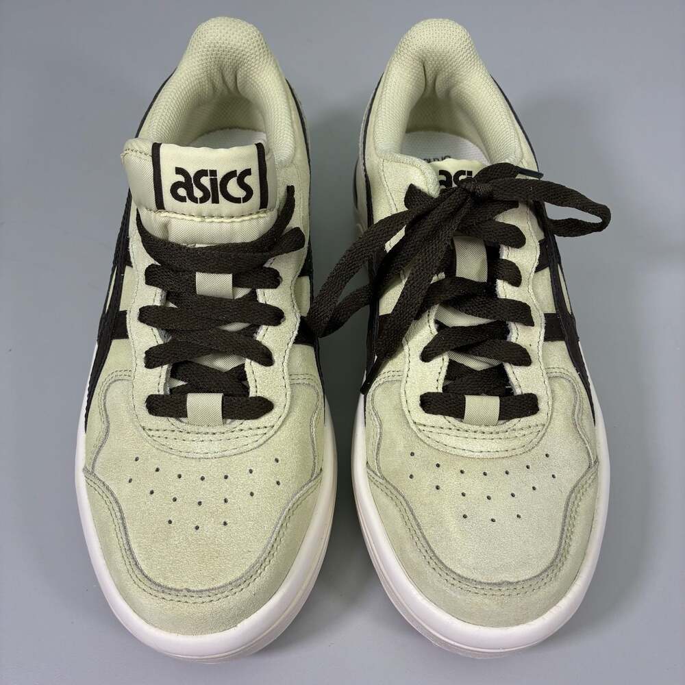 Asics Japan S ST Sneakers Light Green/Brown Size 8